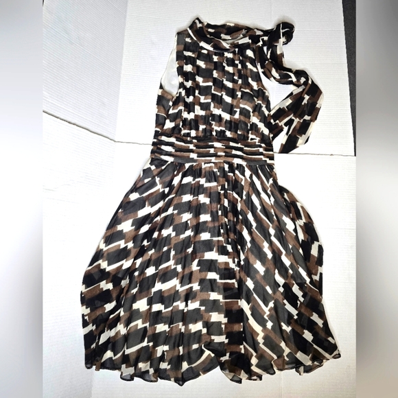 Banana Republic Multi Colored Silk Dress - Picture 1 of 4